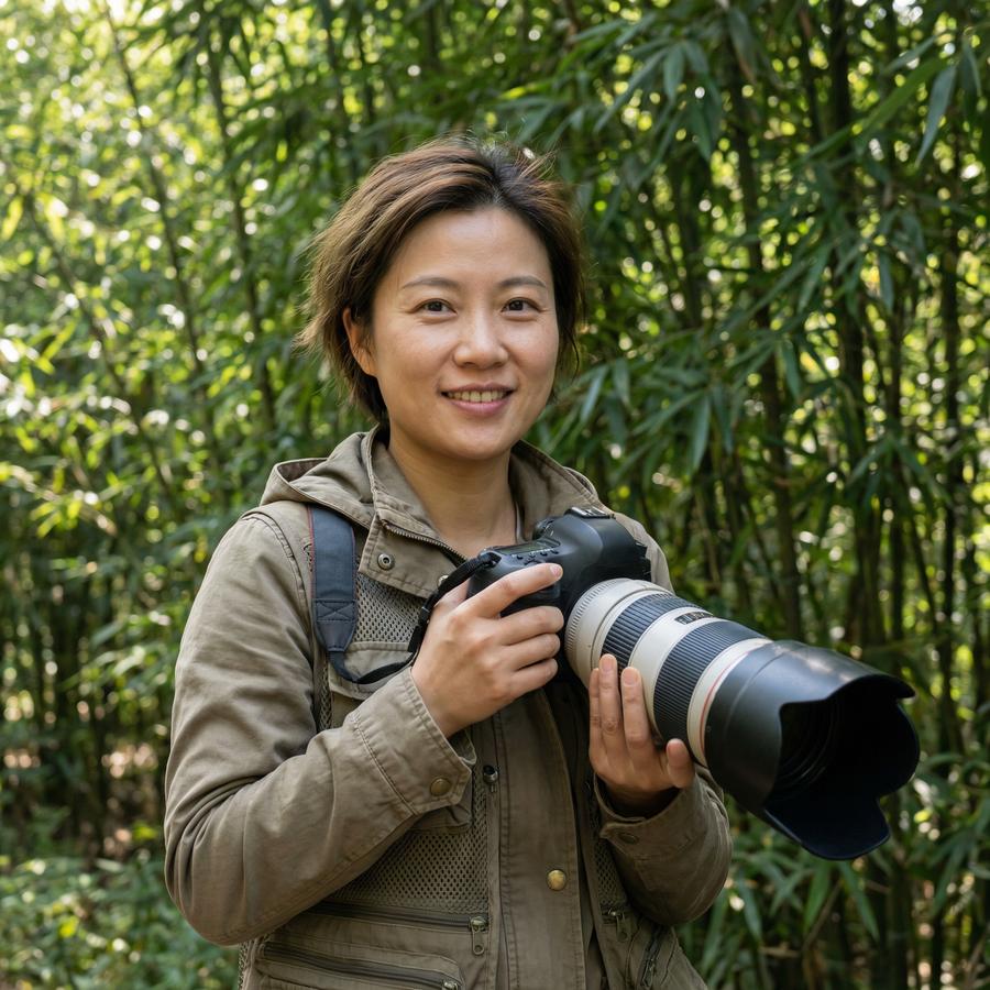 四虎动物写真专家 林晓雯 国家地理认证摄影师